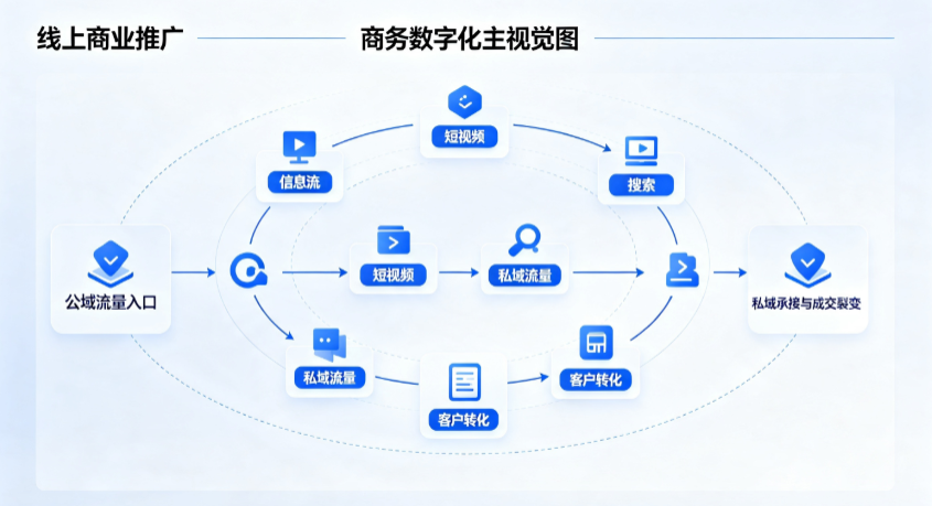 称多县线上商业推广怎么做？全域流量闭环搭建与低成本转化实战指南