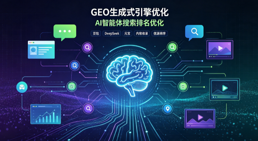 称多县GEO 浪潮来袭：生成式引擎优化崛起，创作者争抢豆包、DeepSeek、元宝智能体流量入口